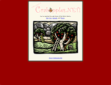Tablet Screenshot of crabapples.net